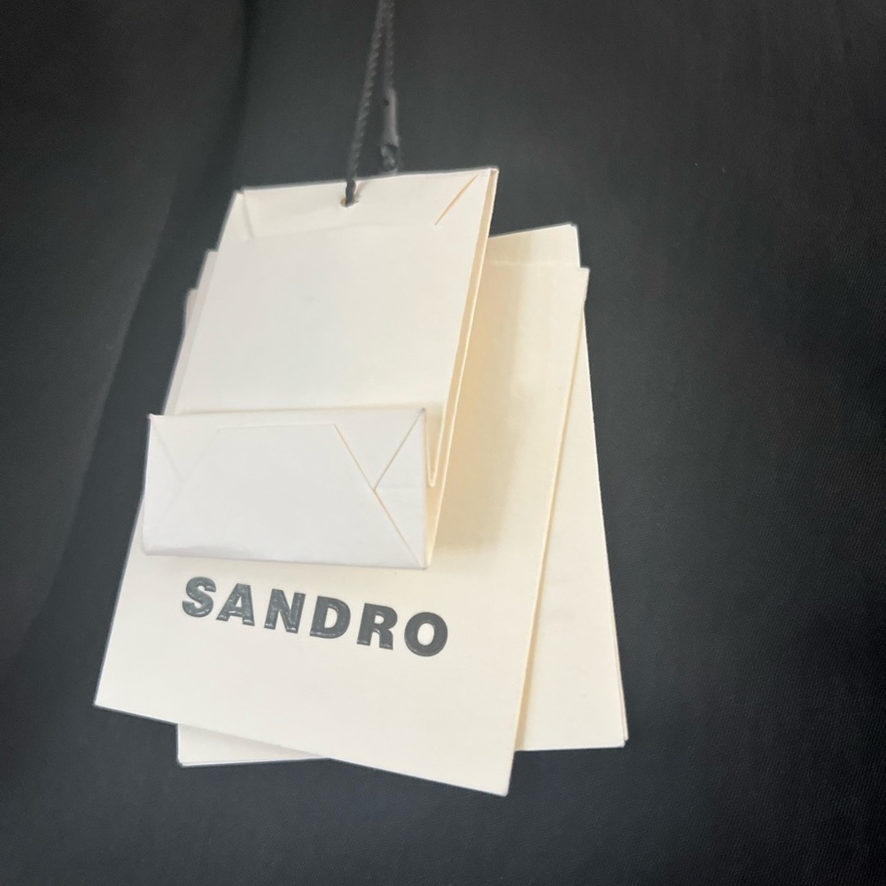 Sandro Falbala Embellished Cutout Dress NWT - Picture 11 of 12